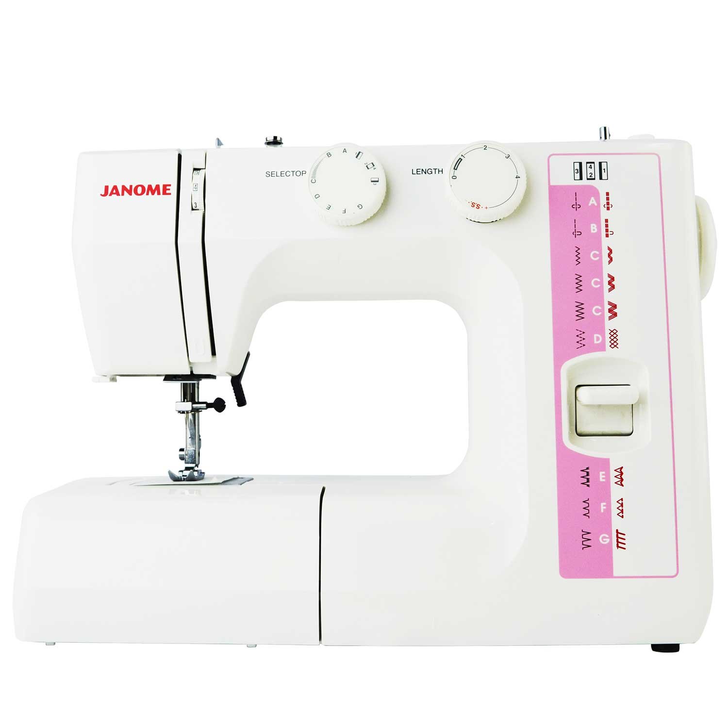 Janome RE1712 Sewing Machine - 12 Built-in Stitches - IFF