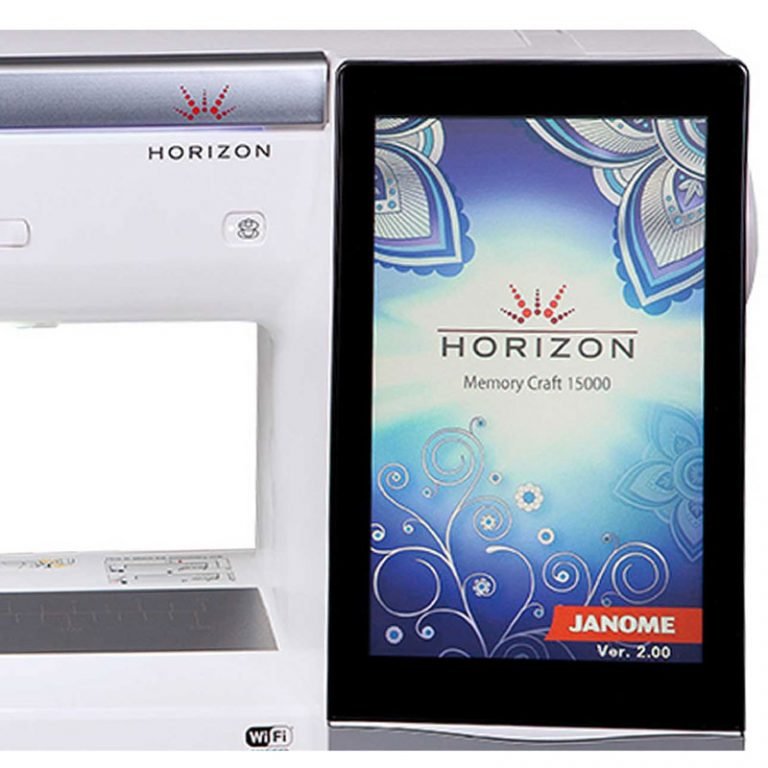 Janome Horizon MC15000 Sewing, Embroidery & Quilting Machine Sewing