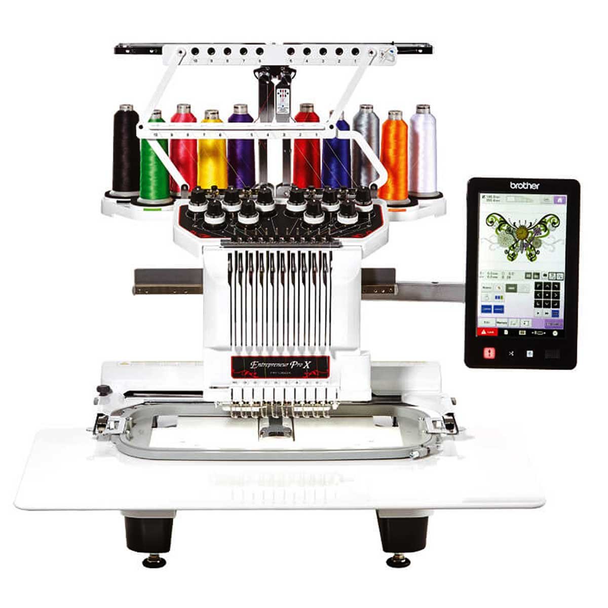 Brother PR1050x 10-Needle Commercial Embroidery Machine