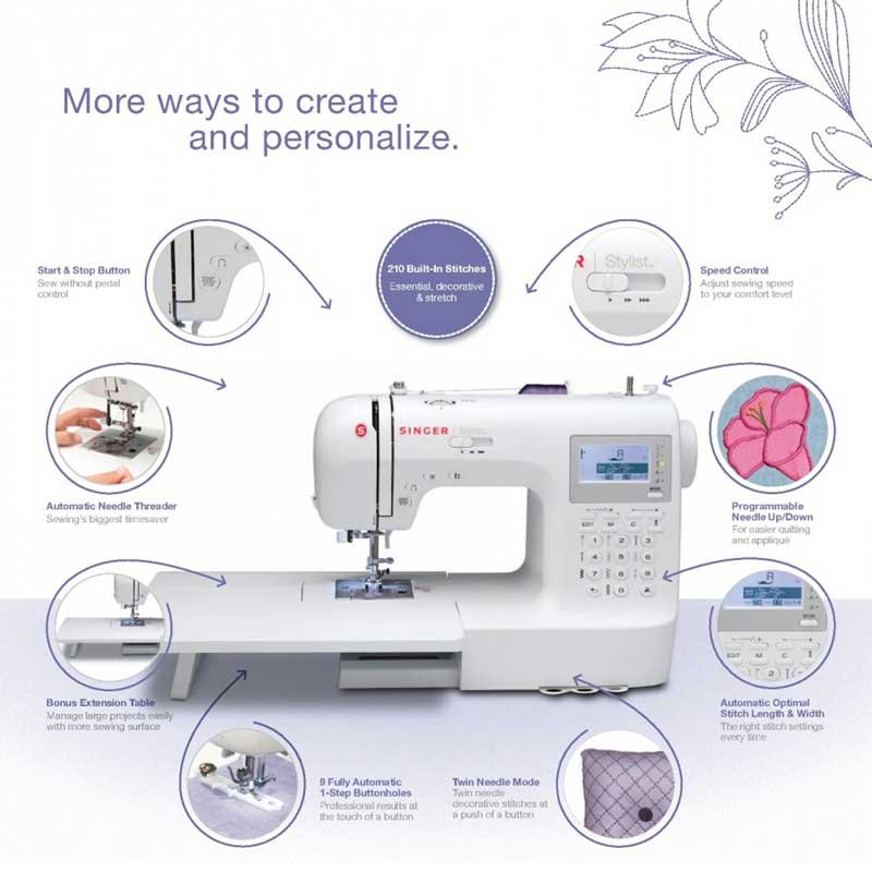 Janome RE1712 Sewing Machine - 12 Built-in Stitches - IFF